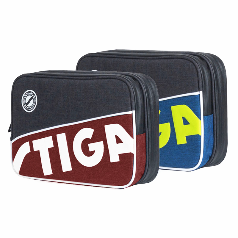 Racket Cover Bag - STIGA Tafeltennisrackets Tas Nieuwe Dubbellaags Vierkant