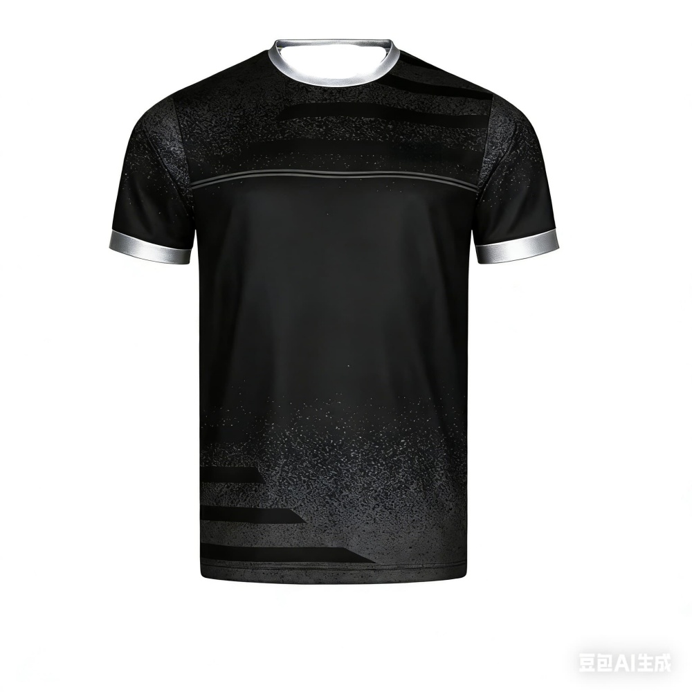 Badminton Lovers - Nieuwe Mannen Tafeltennis T-shirt Gradiënt Patroon