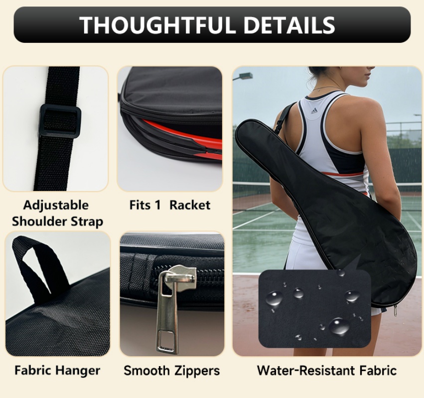 Tennisrackethoes Draagbare sin - Racket Cover Bag recensie en prijs