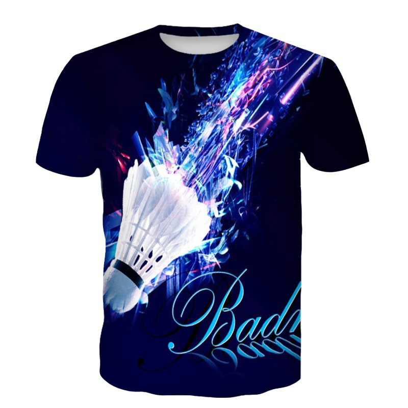 Badminton T-shirts Shuttle 3D  - Badminton Outfit recensie en prijs