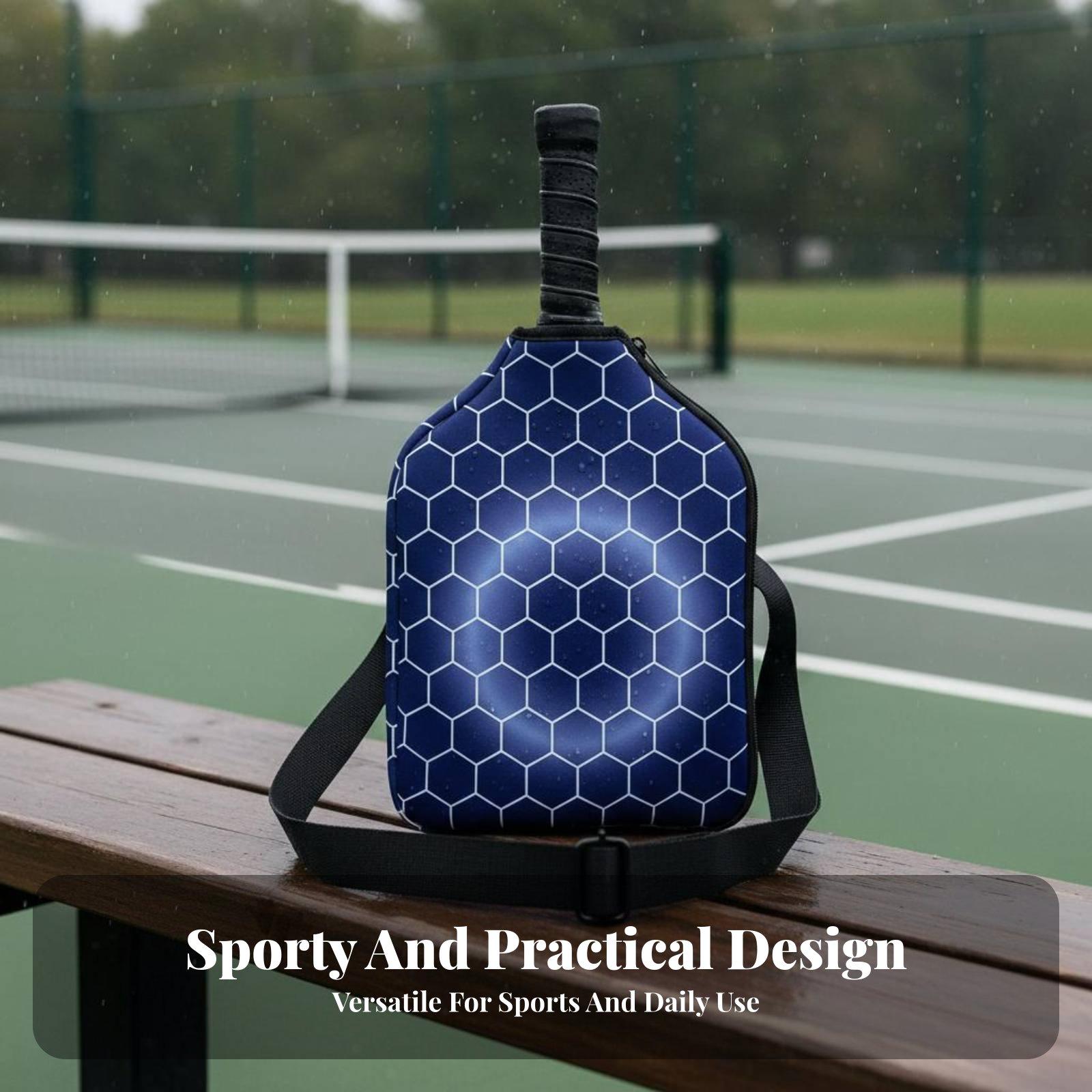 Sportieve neopreen pickleball  - Racket Cover Bag recensie en prijs