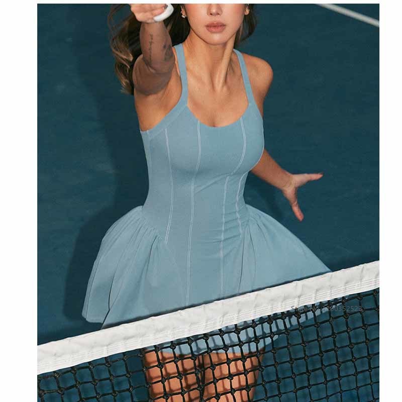 Dames Tennisjurk met beha Holl - Badminton Outfit recensie en prijs