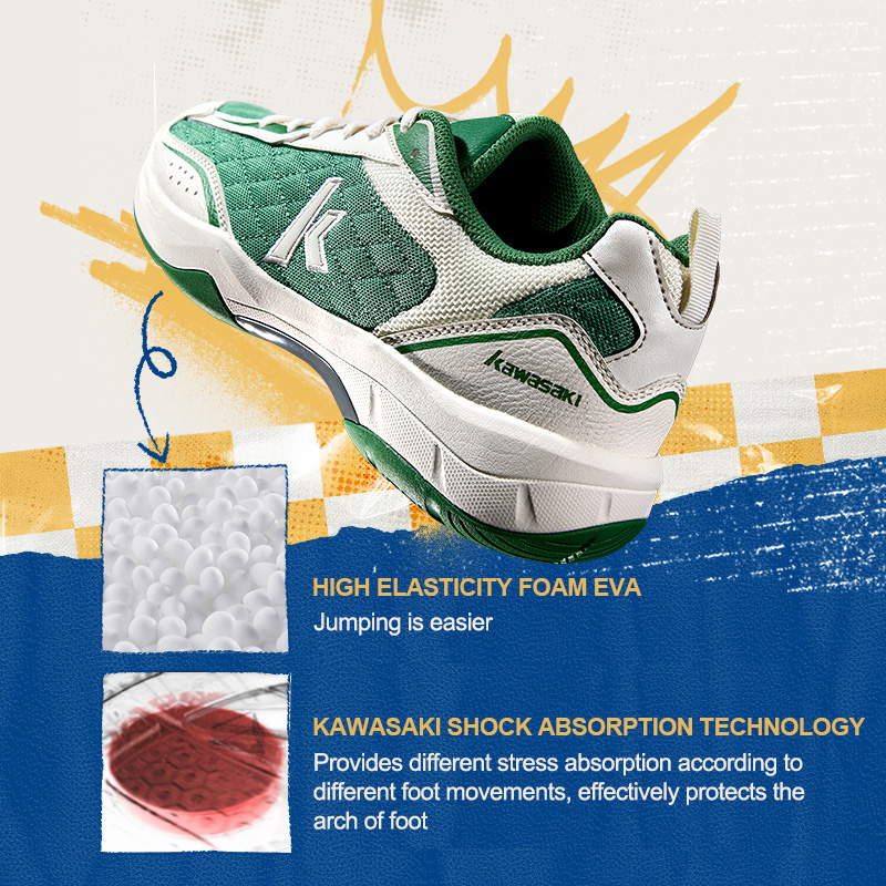 Kawasaki Retro Hoge elasticite - Badminton Hall recensie en prijs